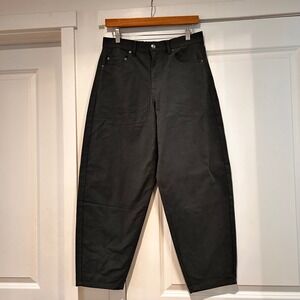 Splendid Barrel Leg Pants Womens Medium Boho Baggy Utility Neutral Western